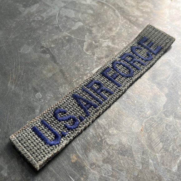 U.S. AIR FORCE embroidered tape patch - vintage - Picture 3 of 10
